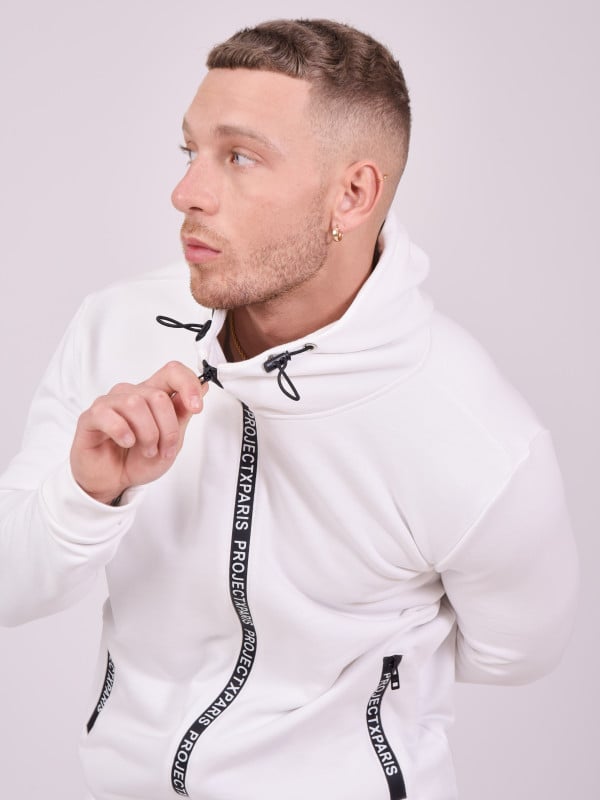project x paris Veste à capuche basic zip logo