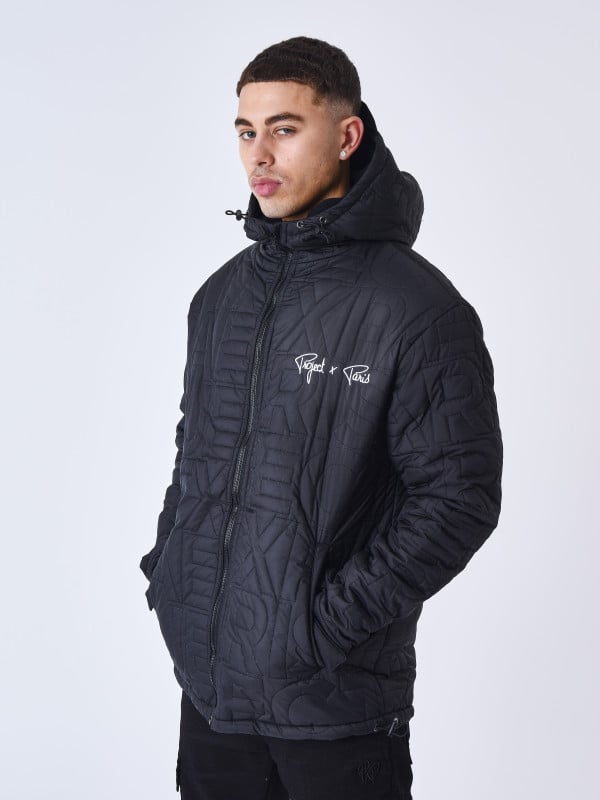 Project X Paris Veste à Capuche Matelassé