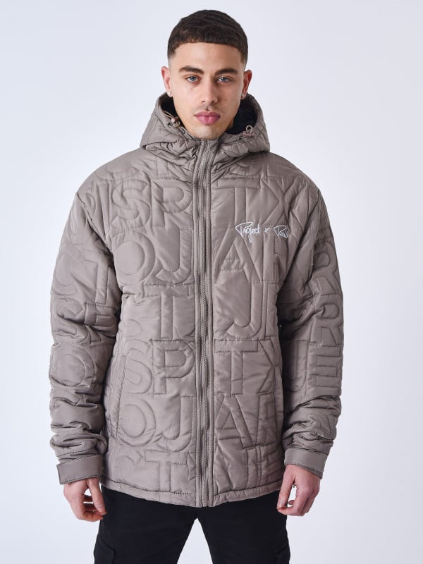 Project X Paris Veste à Capuche Matelassé