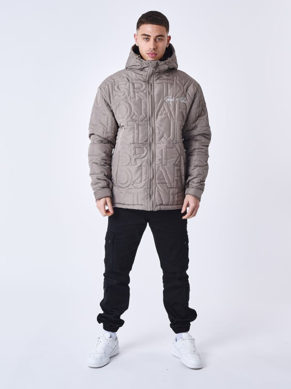 Project X Paris Veste à Capuche Matelassé