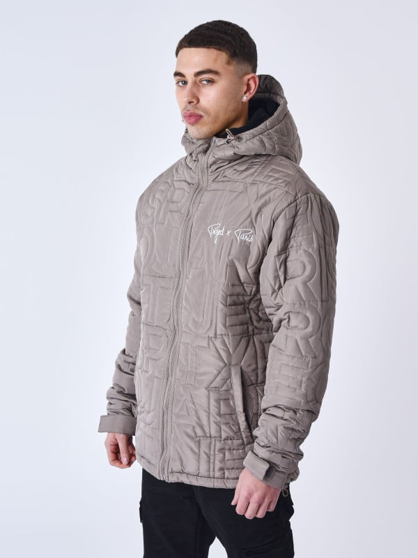 Project X Paris Veste à Capuche Matelassé