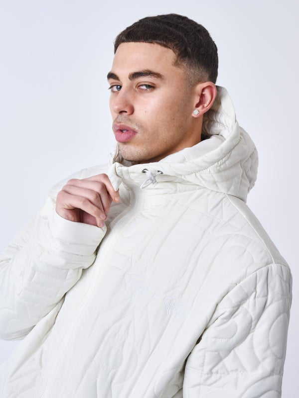 project x paris Veste à capuche matelassé