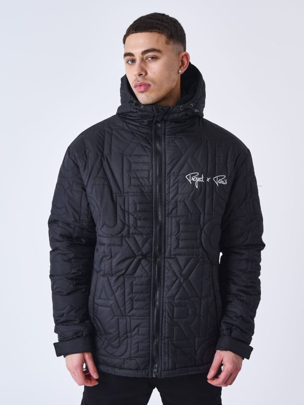 project x paris Veste à capuche matelassé