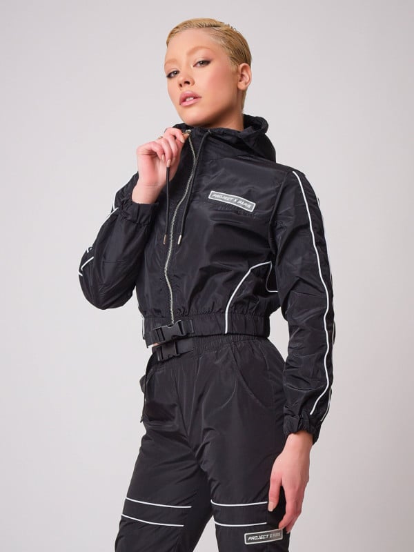 Project X Paris Veste à Capuche Piping Contrasté