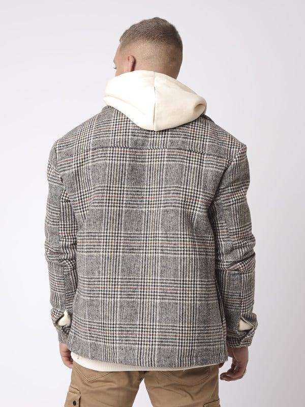 Project X Paris Veste à Motif Carreaux