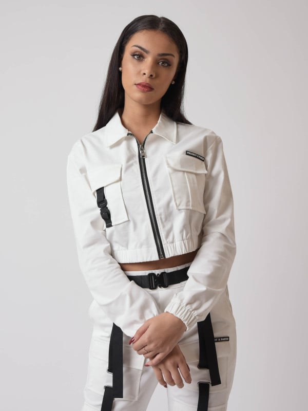 Project X Paris Veste à Poches Col Chemise