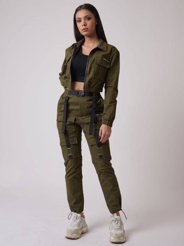 Project X Paris Veste à Poches Col Chemise