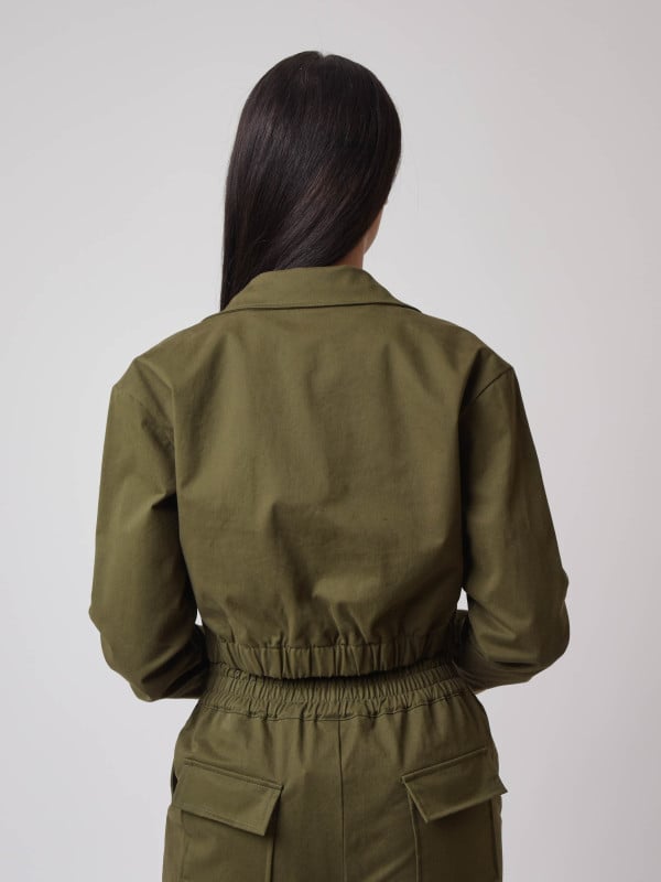 Project X Paris Veste à Poches Col Chemise