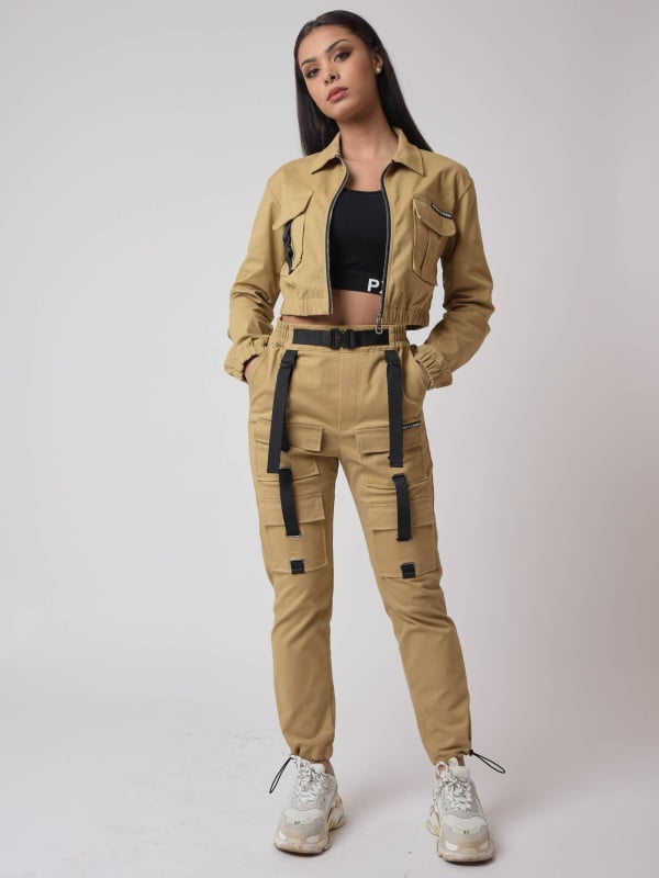 Project X Paris Veste à Poches Col Chemise