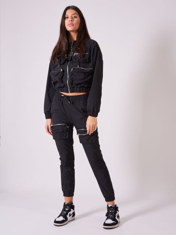 Project X Paris Veste Capuche Poches Relief