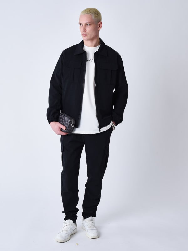 Project X Paris Veste Col Cheminée Workwear