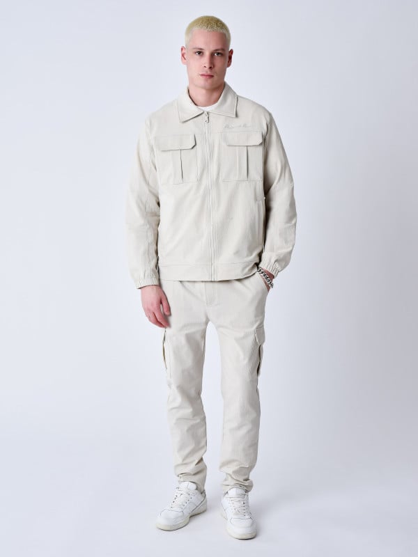 Project X Paris Veste Col Cheminée Workwear