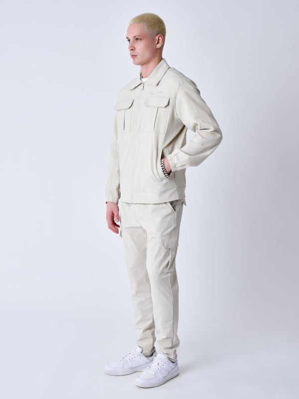 Project X Paris Veste Col Cheminée Workwear