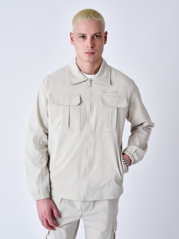 project x paris Veste col cheminée workwear