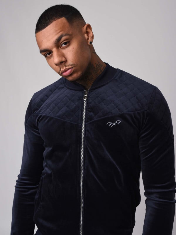 Project X Paris Veste Col Teddy En Velvet