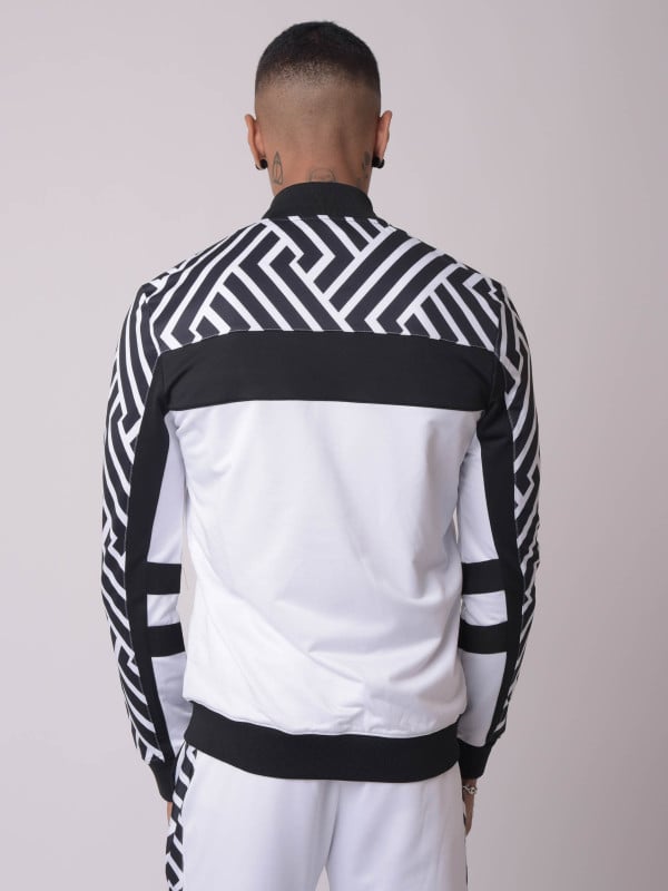 Project X Paris Veste Col Teddy Imprimé Graphique