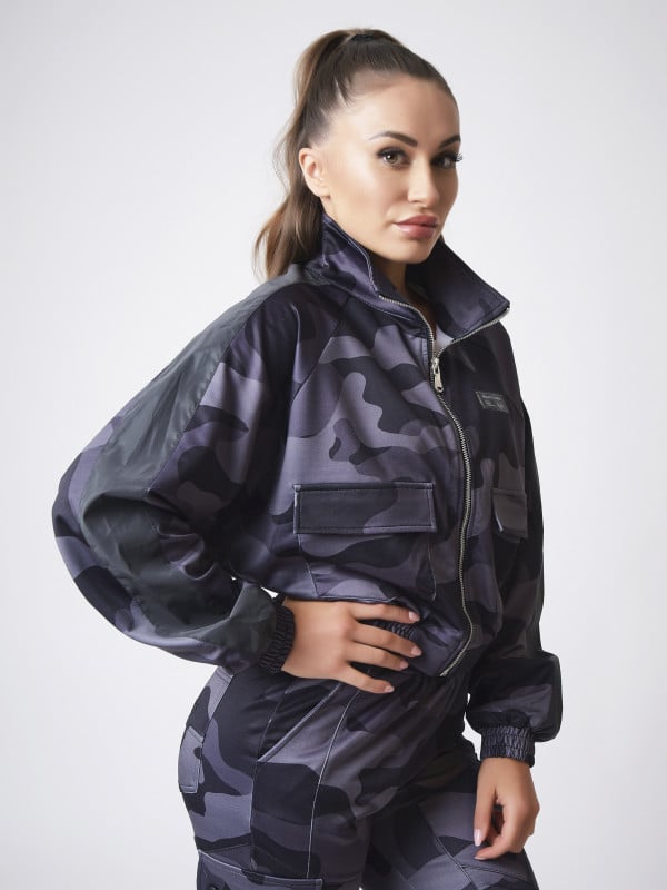 Project X Paris Veste Courte Motif Camouflage