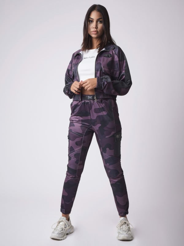 Project X Paris Veste Courte Motif Camouflage