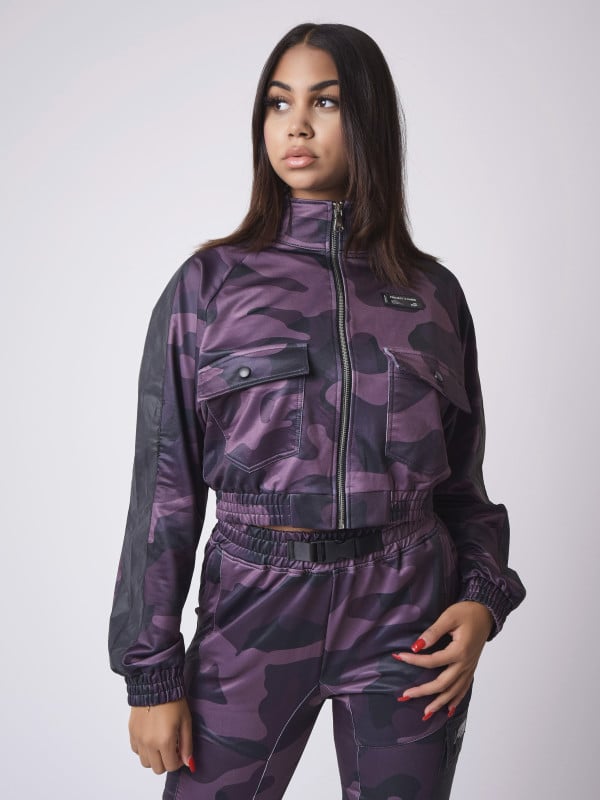 Project X Paris Veste Courte Motif Camouflage