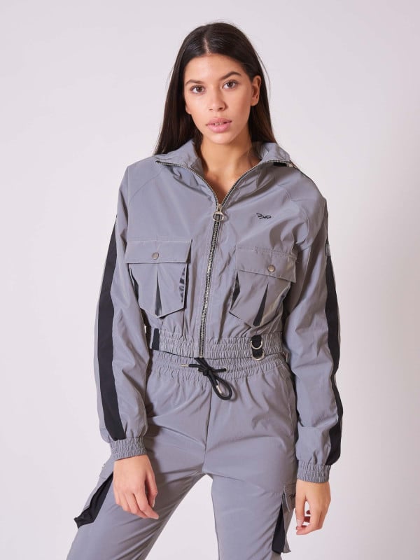 project x paris Veste courte poches oversize