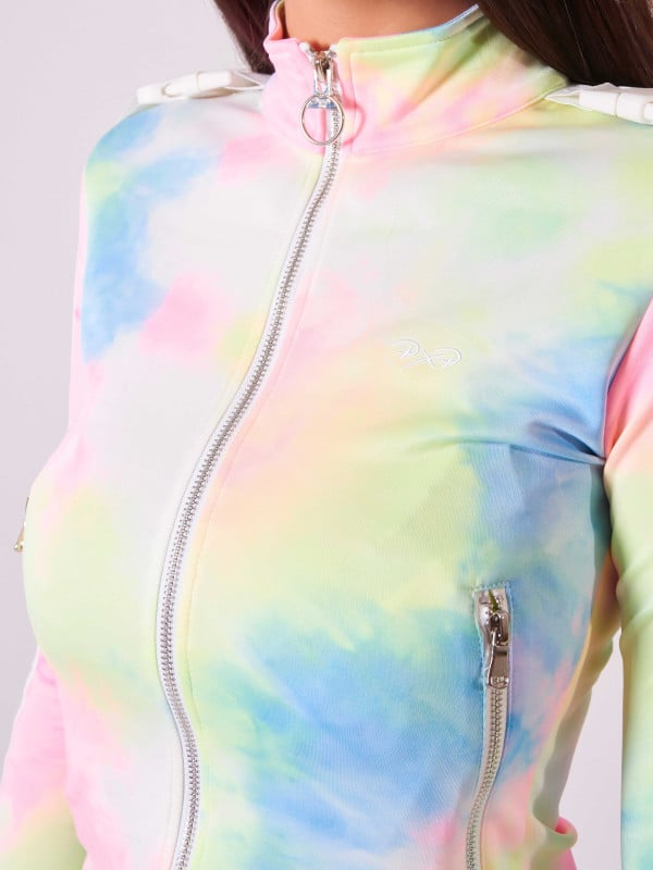 Project X Paris Veste Courte Tie And Dye