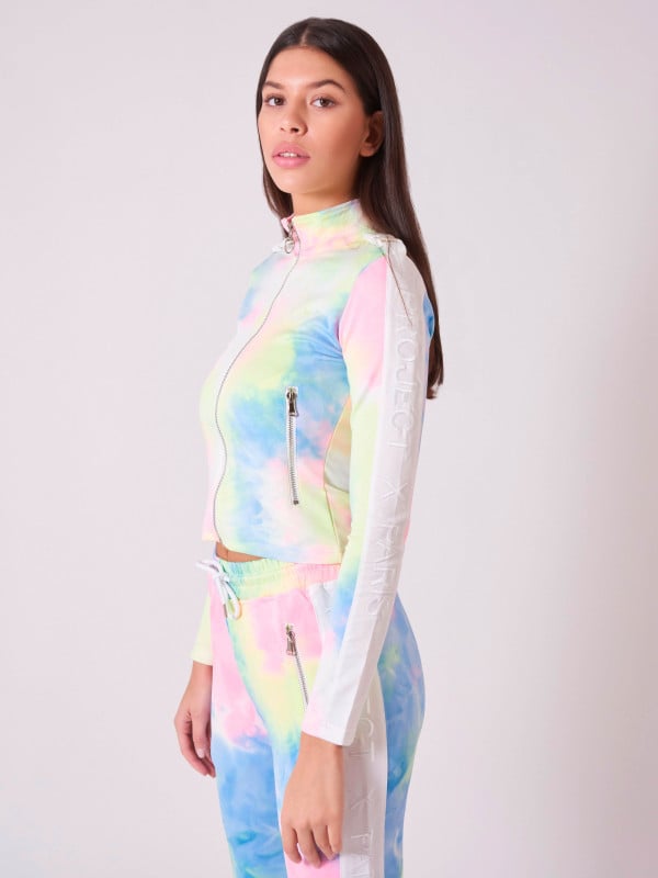 Project X Paris Veste Courte Tie And Dye
