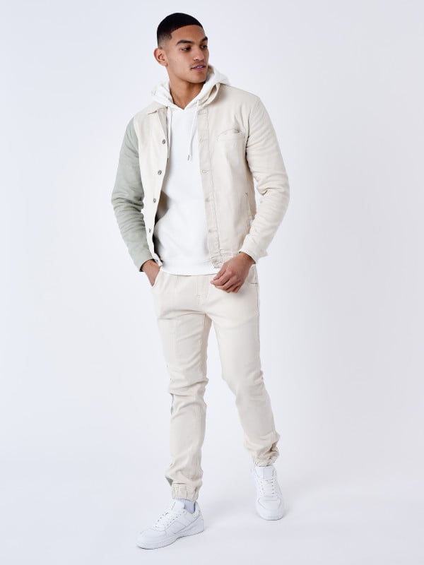 Project X Paris Veste Denim Bicolore