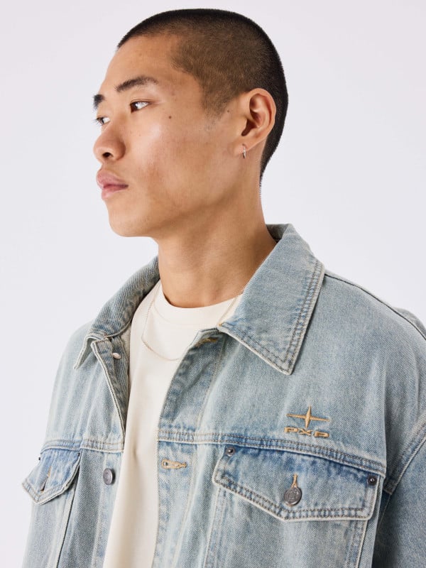 Project X Paris Veste En Jean D'ensemble