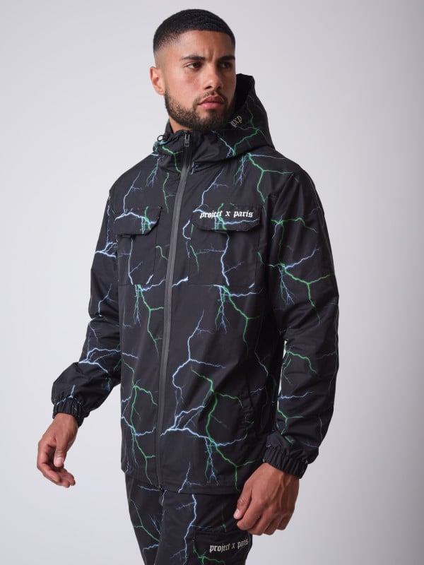 project x paris Veste imprimé foudre