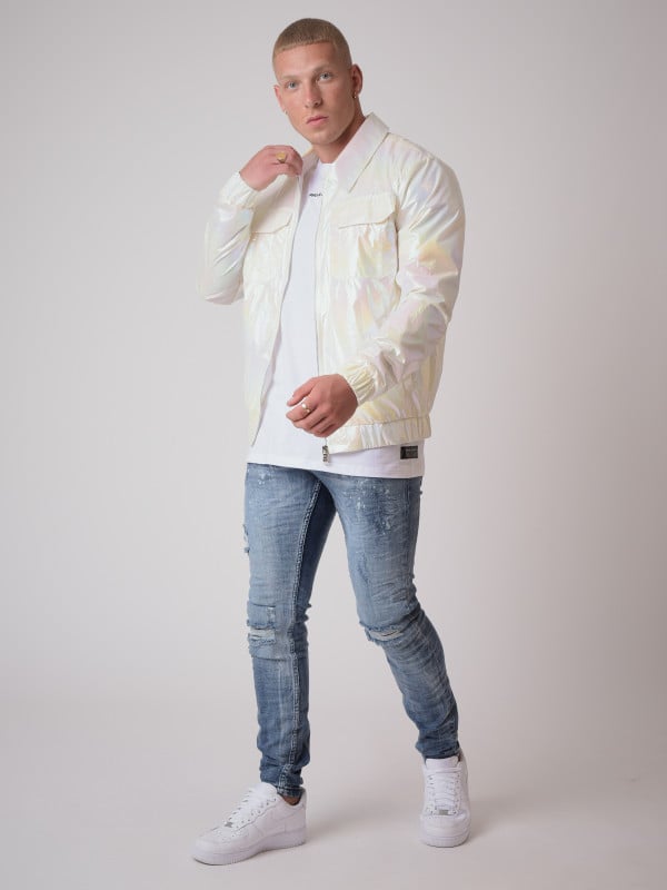 Project X Paris Veste Matière Irisé
