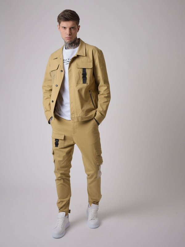 Project X Paris Veste Poche Transparente Et Clip