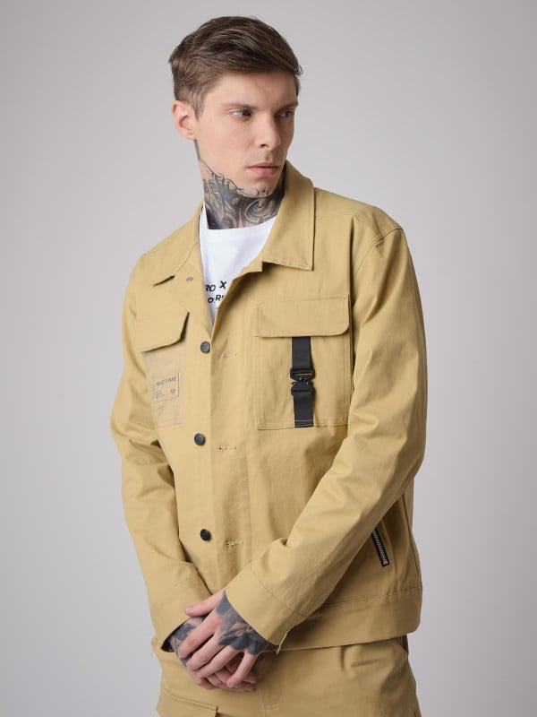 Project X Paris Veste Poche Transparente Et Clip