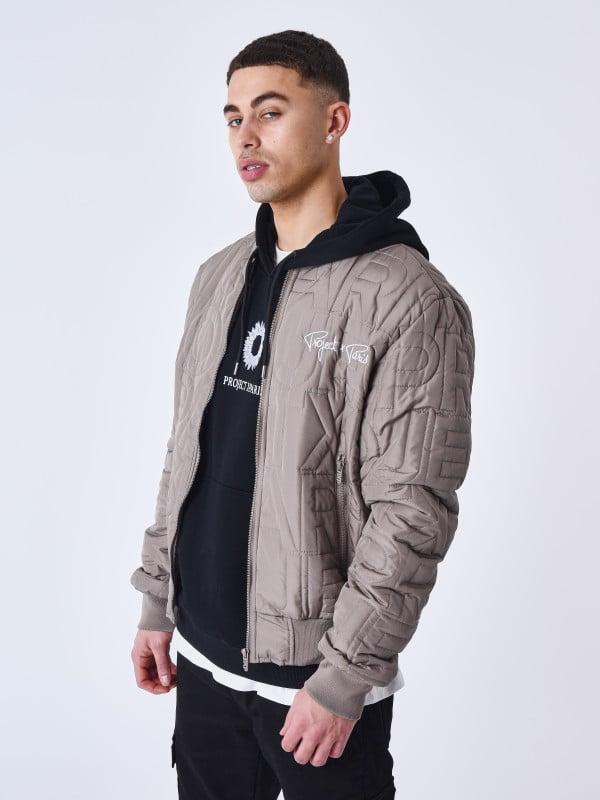 Project X Paris Veste Teddy Matelassée