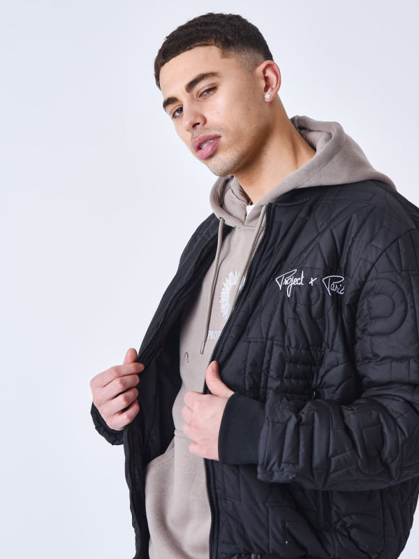 project x paris Veste Teddy matelassée