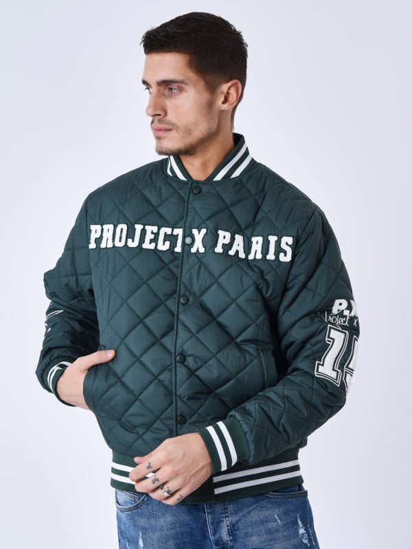 Project X Paris Veste Teddy Matelassée