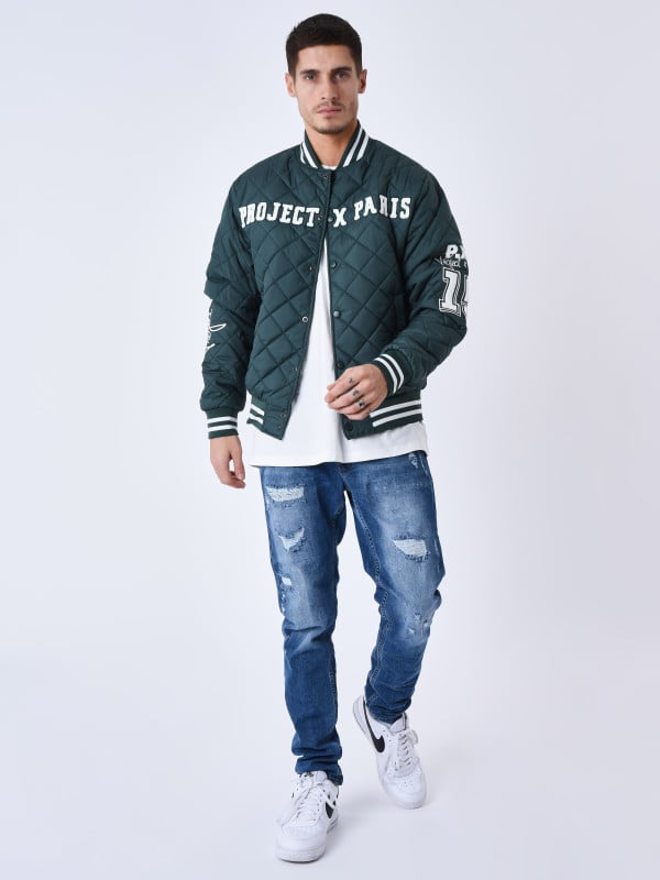 Project X Paris Veste Teddy Matelassée