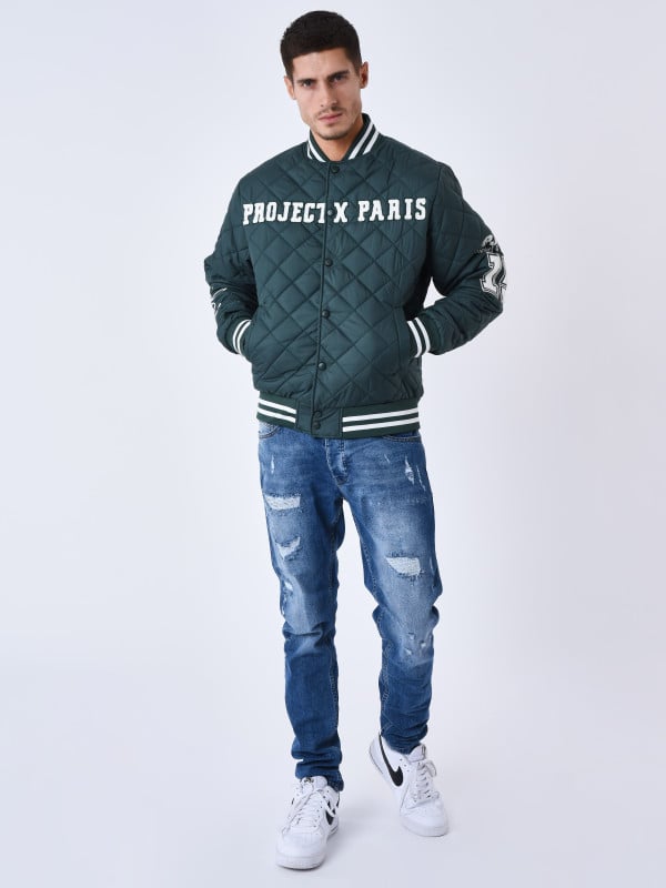 Project X Paris Veste Teddy Matelassée