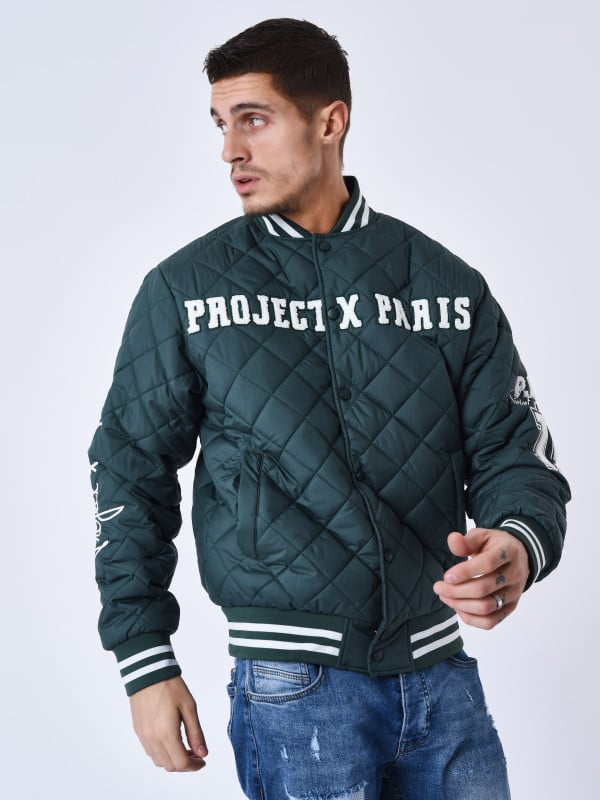 project x paris Veste Teddy matelassée