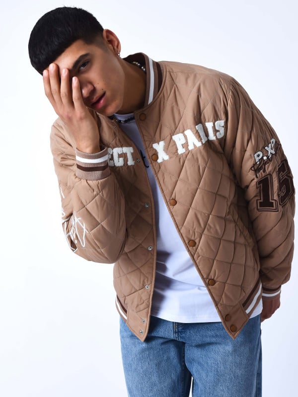 project x paris Veste Teddy matelassée