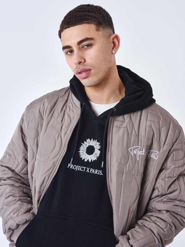 project x paris Veste Teddy matelassée