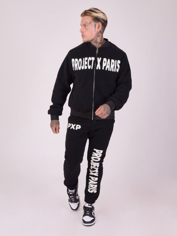 Project X Paris Veste Teddy Style "pilou Pilou"
