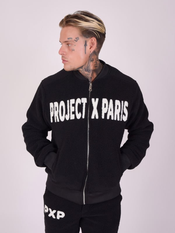 Project X Paris Veste Teddy Style "pilou Pilou"