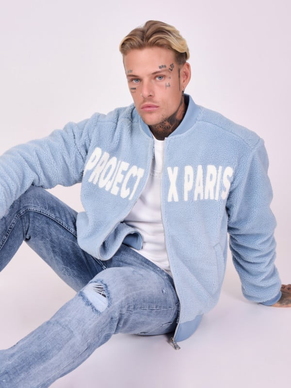 project x paris Veste teddy style "pilou pilou"