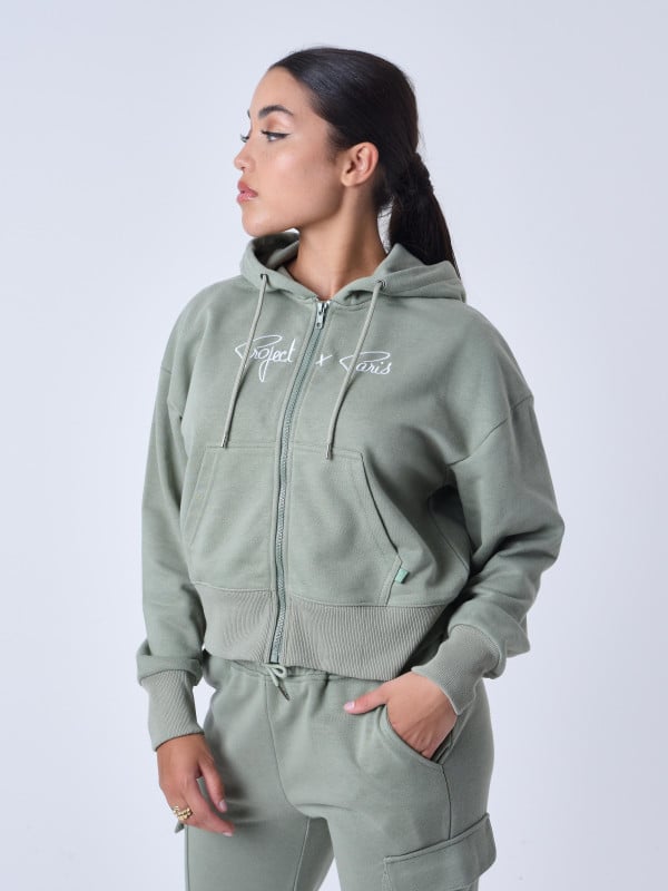 Project X Paris Veste Zippé Femme Signature