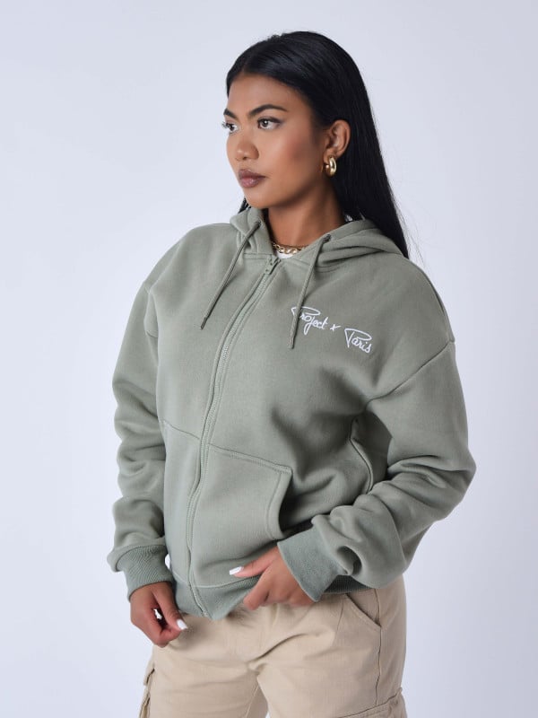 Project X Paris Veste Zippée Femme Signature