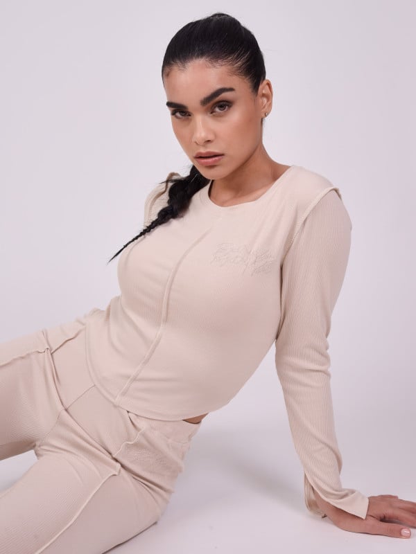 project x paris Pull manches longues coutures apparentes