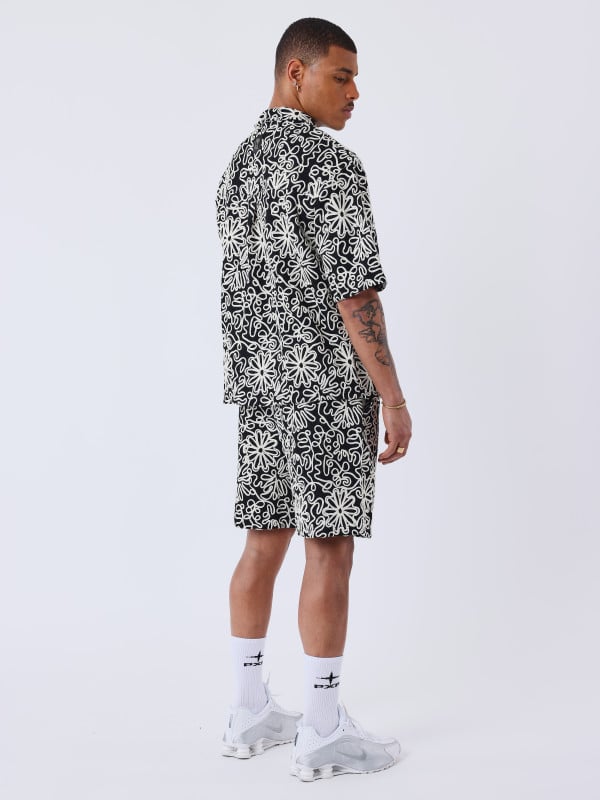 Project X Paris Short Kalash X PXP à Motifs Naturel