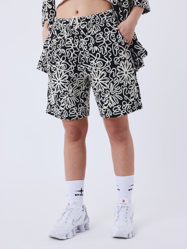 Project X Paris Short Kalash X PXP à Motifs Naturel