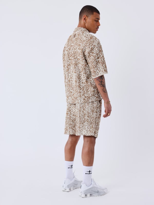 Project X Paris Short Kalash X PXP à Motifs Naturel