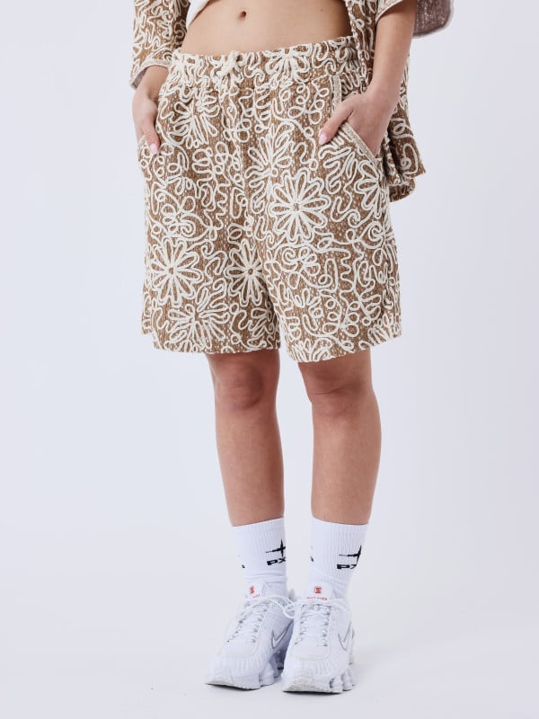 Project X Paris Short Kalash X PXP à Motifs Naturel